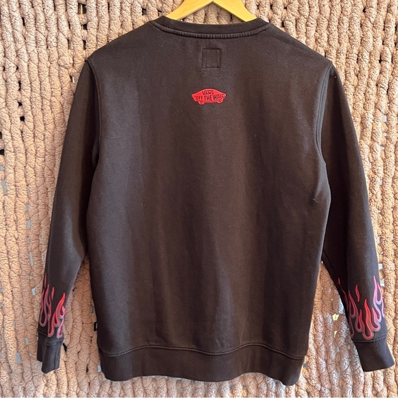 Off The Wall Vans Black Thrasher Sweatshirt Youth Large - Picture 5 of 7